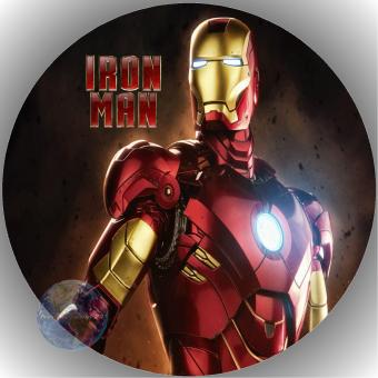 Tortenaufleger Esspapier Iron Man 7 