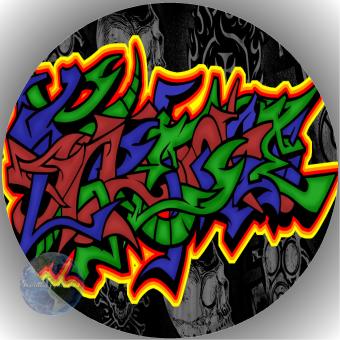 Tortenaufleger Esspapier Graffiti 8 