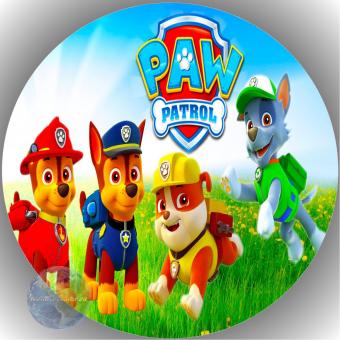 Tortenaufleger Fondant Paw Patrol 10 