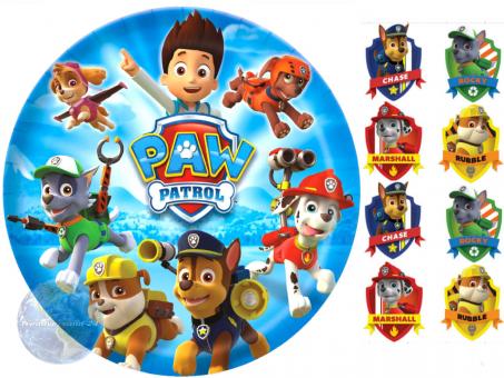 Tortenaufleger Fondant Paw Patrol 74 