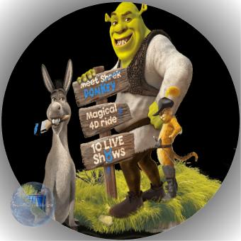 Tortenaufleger Fondant Shrek 10 