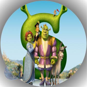 Tortenaufleger Fondant Shrek 8 