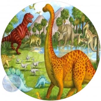 Tortenaufleger Esspapier Dinosuarier 15 