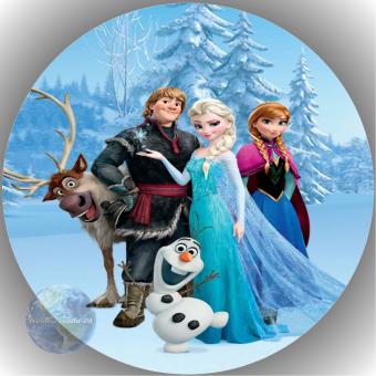 Tortenaufleger Esspapier Frozen 2 