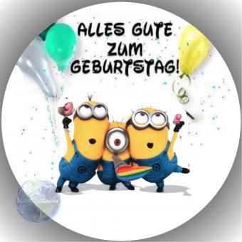 Tortenaufleger Esspapier Minions 21 