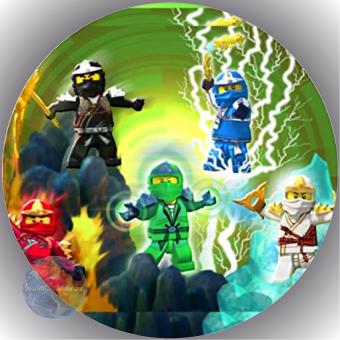 Tortenaufleger Fondant Lego Ninjago 22 