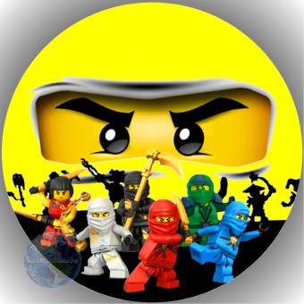 Tortenaufleger Fondant Lego Ninjago 64 