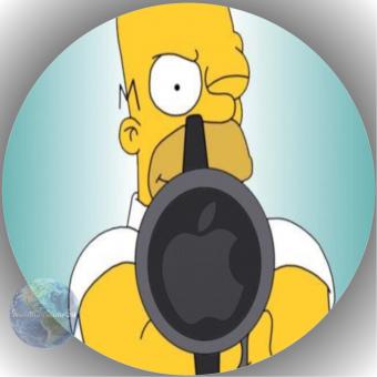 Tortenaufleger Esspapier Die Simpsons 6 